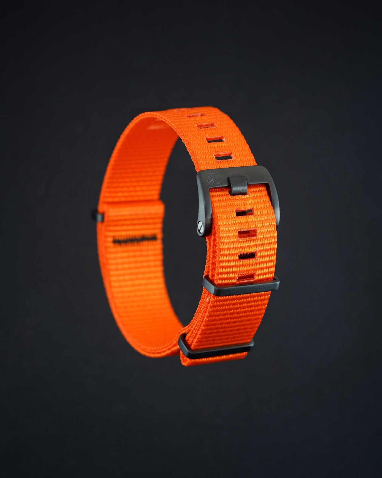 orange rugged watch strap