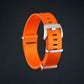 Orange OTAN rugged watch strap