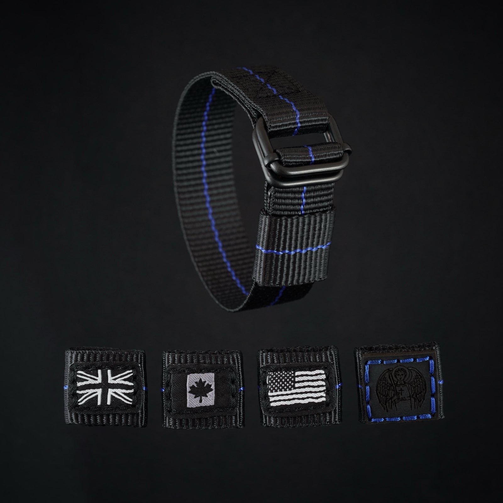 Thin Blue Line military strap