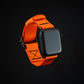 Orange Apple smart watch strap